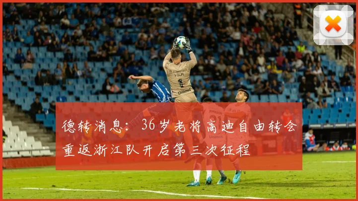 德转消息：36岁老将高迪自由转会重返浙江队开启第三次征程