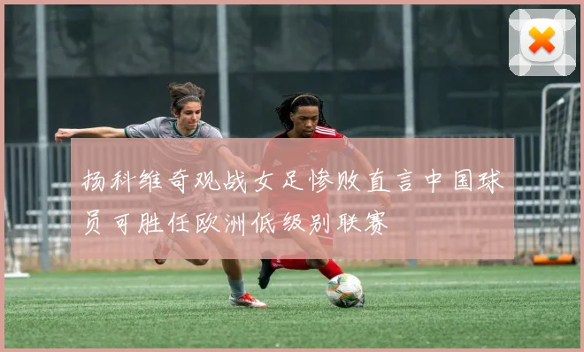 扬科维奇观战女足惨败直言中国球员可胜任欧洲低级别联赛